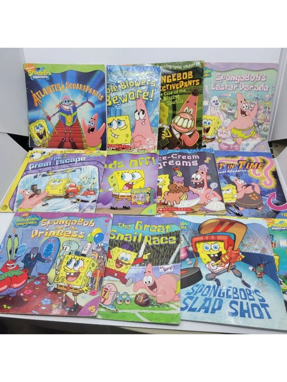 Spongebob Squarepants Lot of 12 Children's Books - BK146